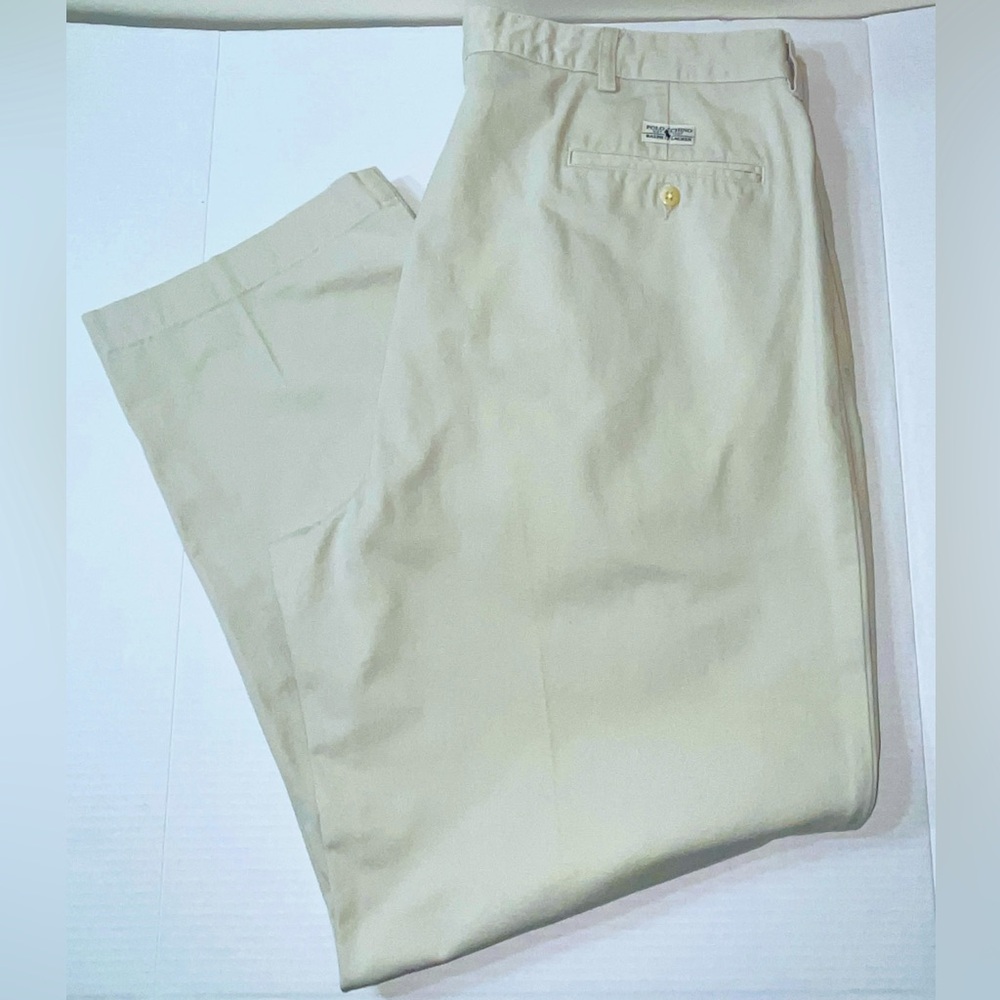 Polo Ralph Lauren Chino‎ Pants Men’s 40/30 Khaki Light Academia Preppy Classic